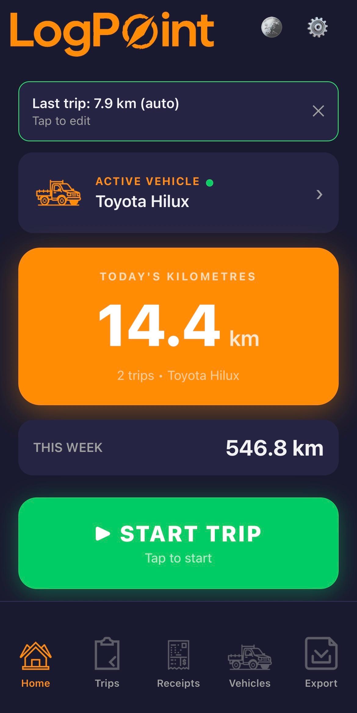 LogPoint Dashboard screen
